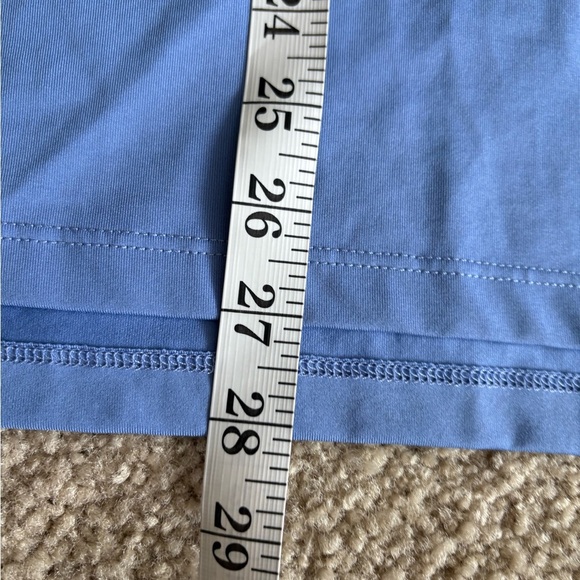 Greyson athletic sports preppy blue polo golf short sleeve tee T-shirt sz small - Picture 12 of 12